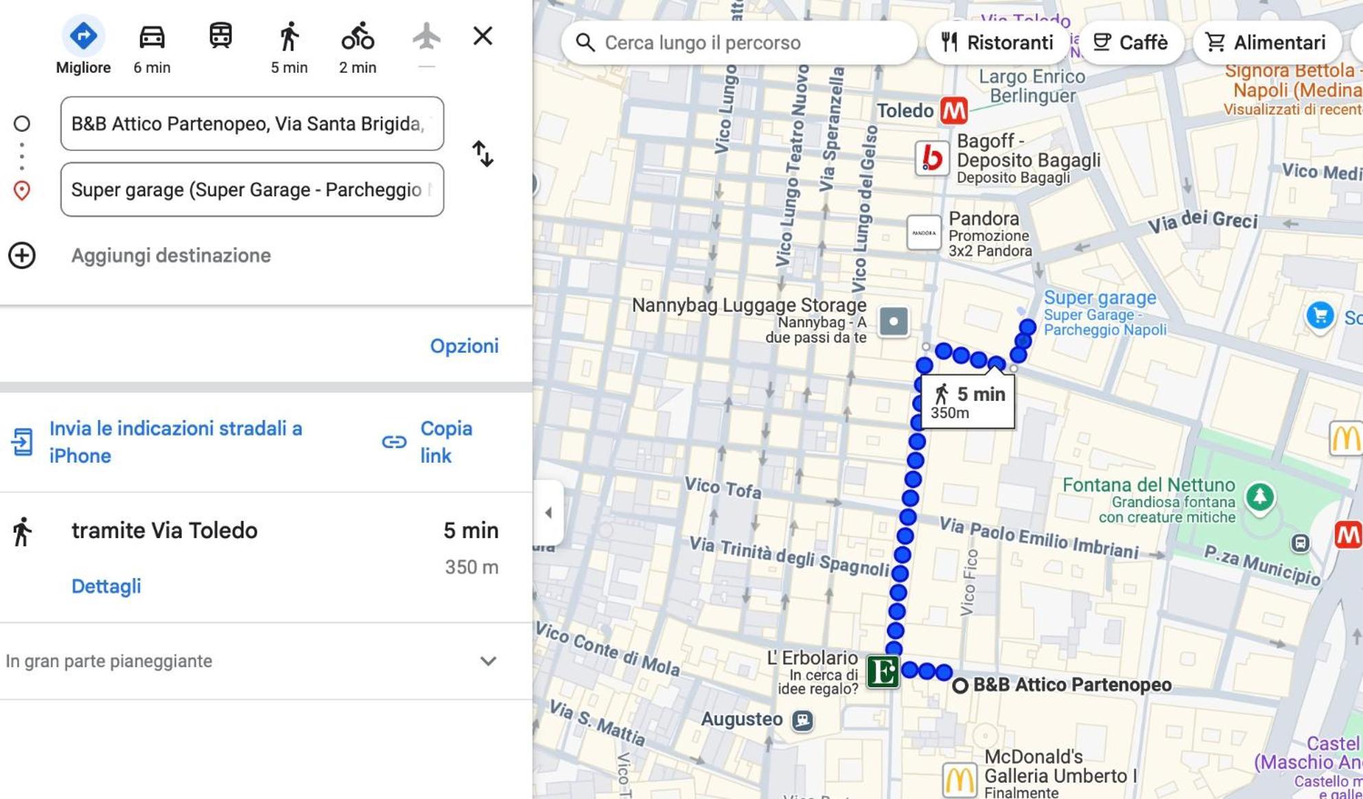 Attico Partenopeo Neapol Exteriér fotografie